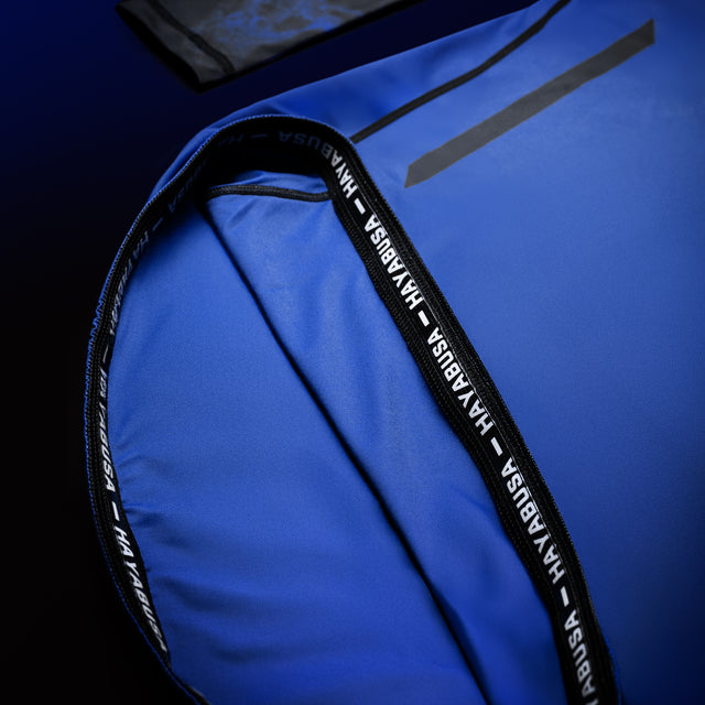 Hayabusa x UFC BJJ Rashguard Long Sleeves – Blue/Black