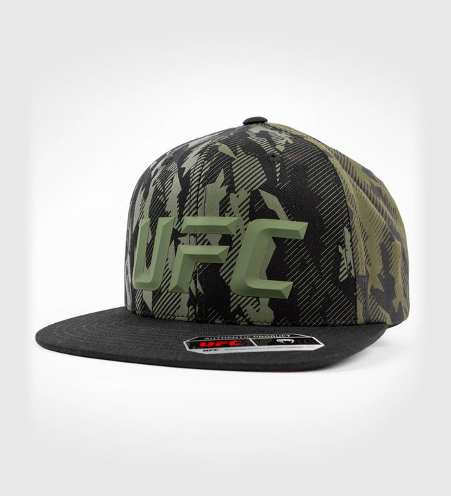 UFC Venum Snapback Authentic Fight Night - Khaki Green/Black - Caps & beanies