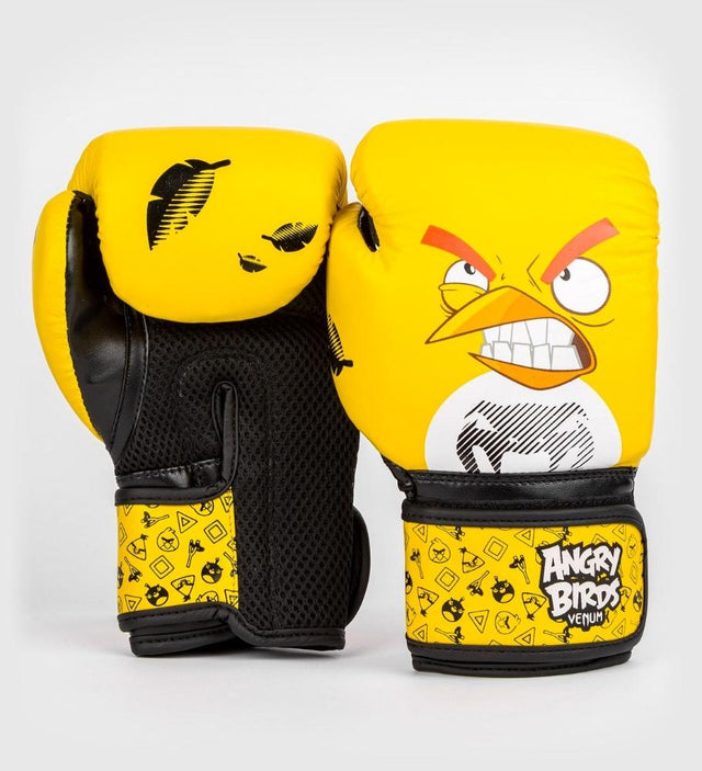 Rękawice bokserskie Venum Angry Birds – Żółte/Czarne