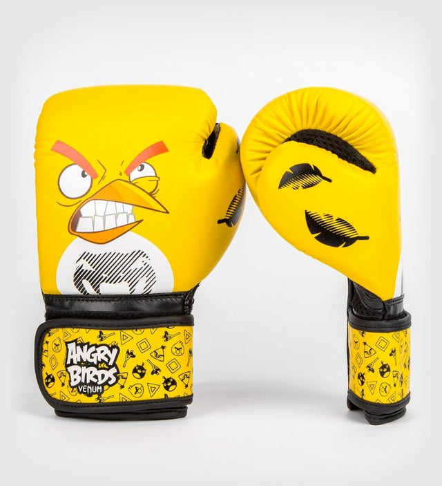 Rękawice bokserskie Venum Angry Birds – Żółte/Czarne