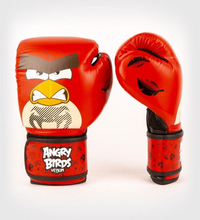 Rękawice bokserskie Venum Angry Birds – Czerwone/Czarne