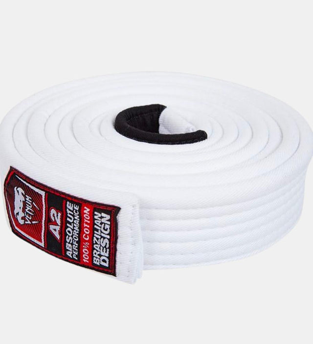 Venum BJJ Belt - White - BJJ Belt