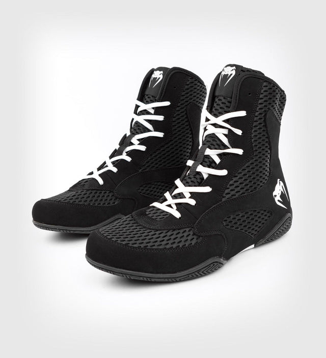 Buty bokserskie Venum Contender – Czarne/Białe – Buty bokserskie