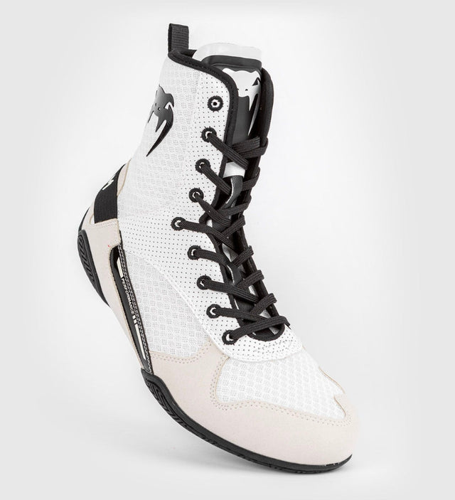 Venum Elite Boxing shoes – White/Black – Boxing shoes