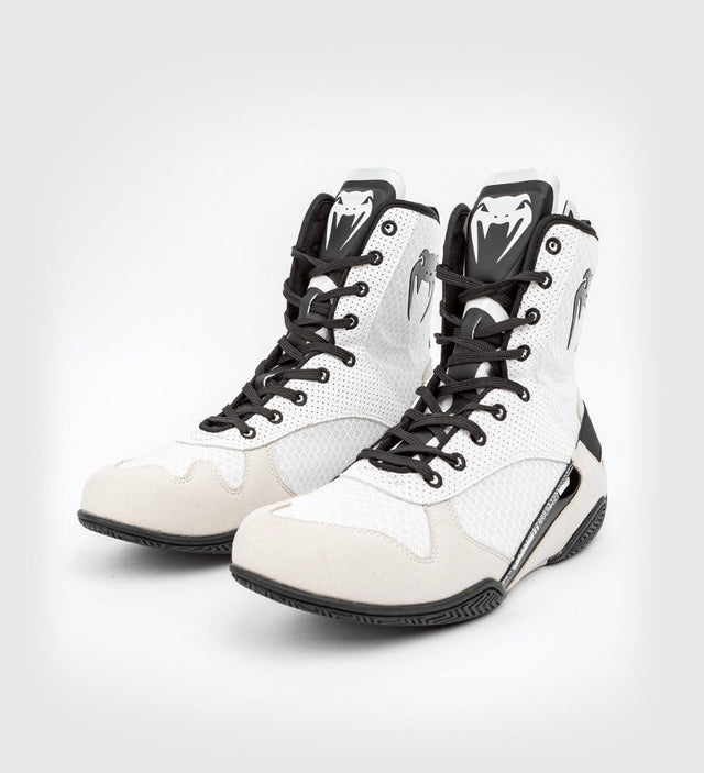 Venum Elite Boxing shoes – White/Black – Boxing shoes