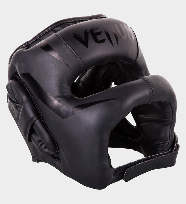 Kask bokserski Venum Elite Iron – Czarny – Kaski bokserskie