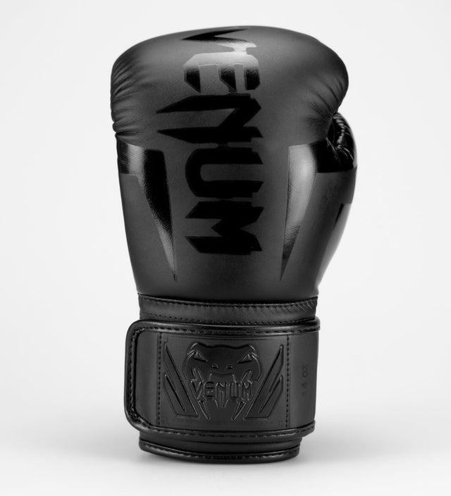 Venum Boxing gloves Elite - Black/Black - Boxing gloves