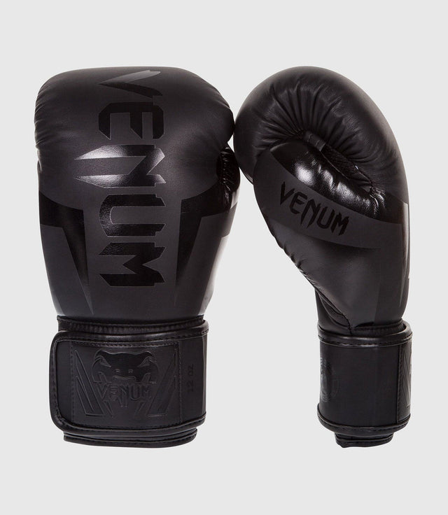 Venum Boxing gloves Elite - Black/Black - Boxing gloves