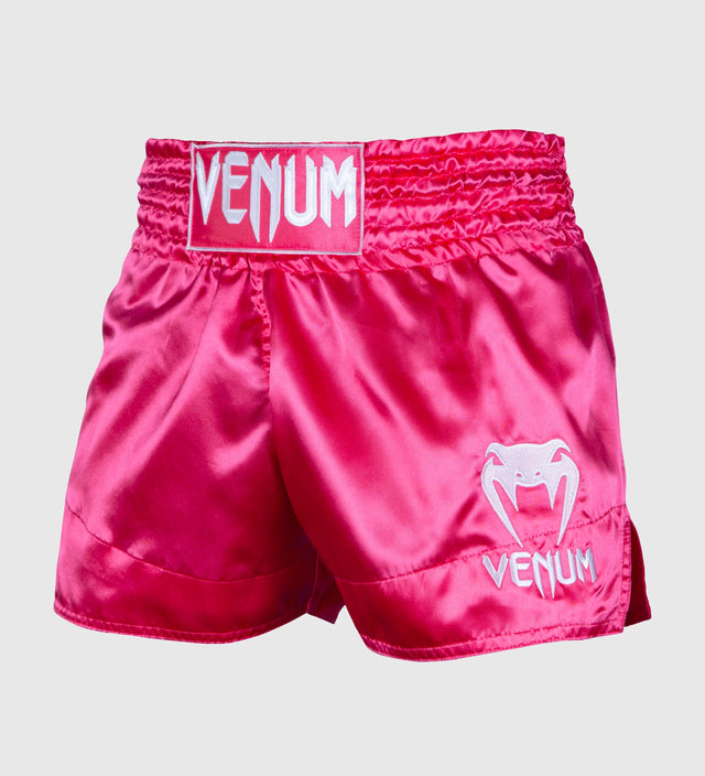 Spodenki do kickboxingu Venum Classic – Różowe