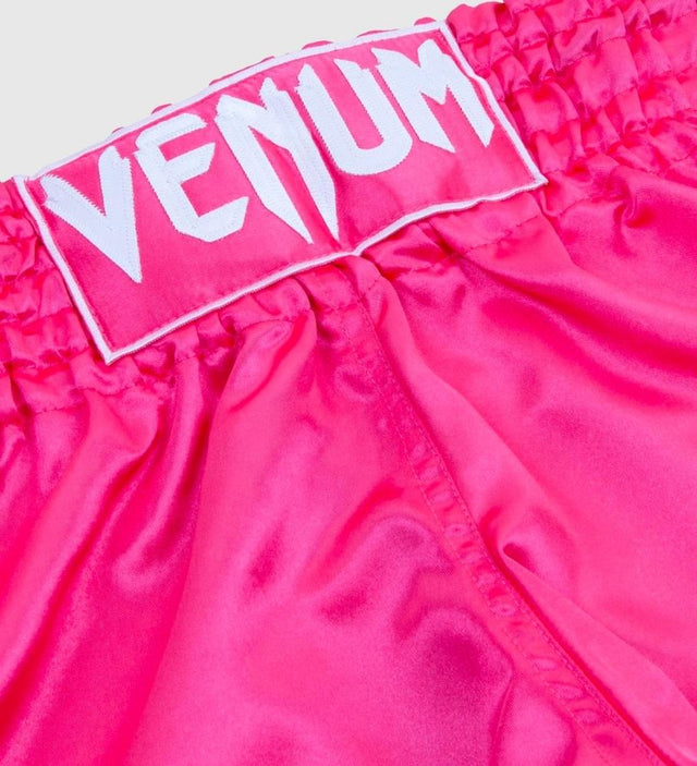 Spodenki do kickboxingu Venum Classic – Różowe