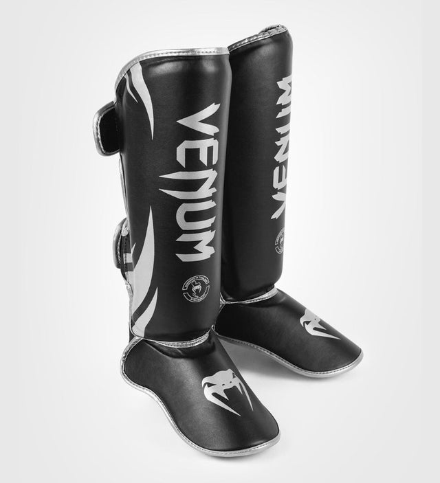 Venum Shin guards Challenger – Black/Silver – Shin guards