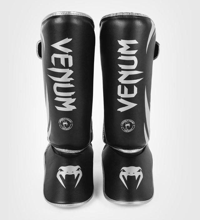 Venum Shin guards Challenger – Black/Silver – Shin guards