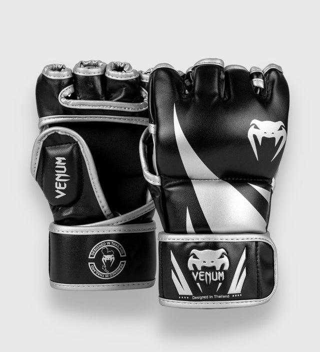 Venum MMA Gloves Challenger 2.0 – Black/Silver – MMA gloves