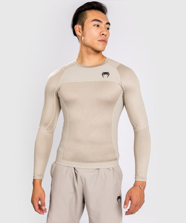 Rashguard Venum G-Fit Air Długie Rękawy – Piasek