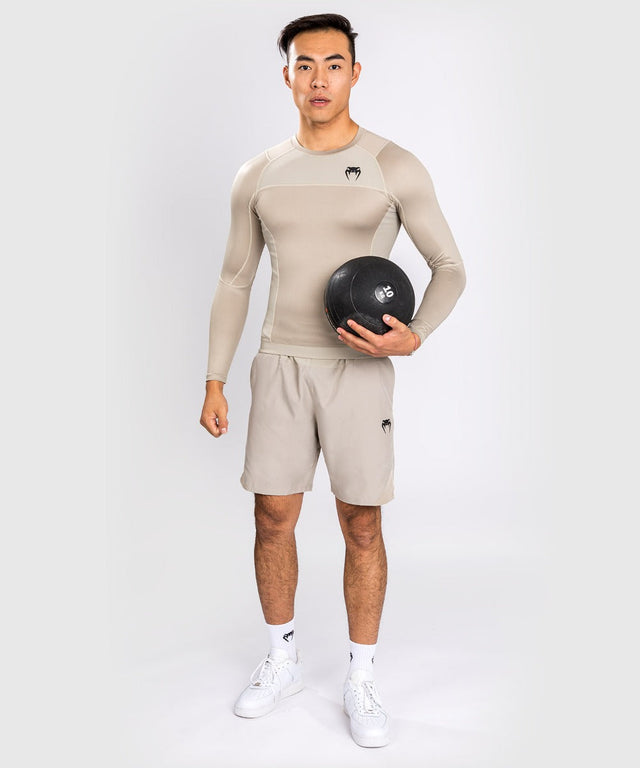 Rashguard Venum G-Fit Air Długie Rękawy – Piasek
