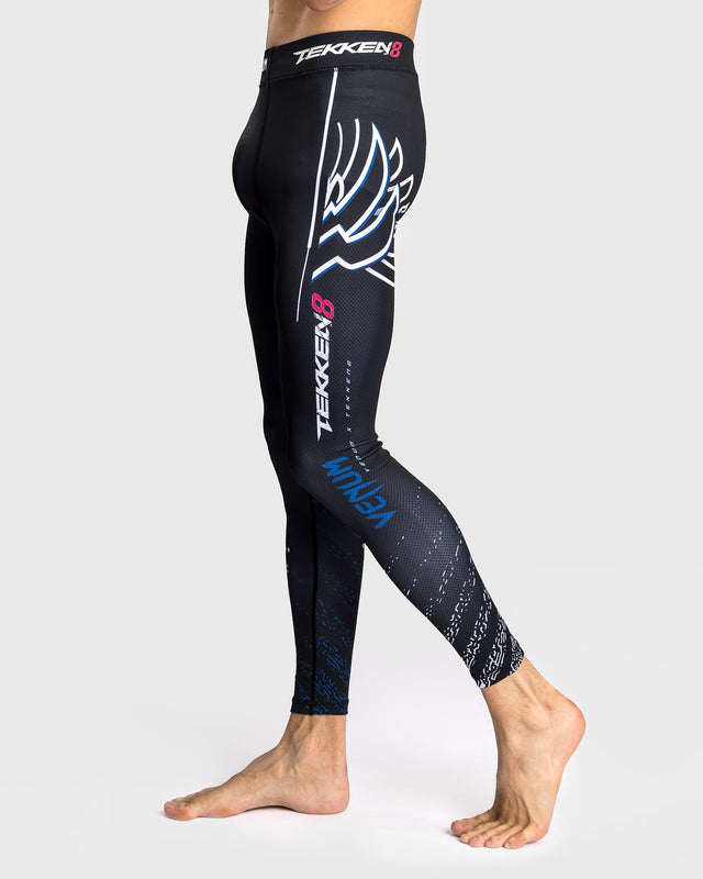 Venum x TEKKEN 8 Spats - Jin Kazama - Blue/Black/White