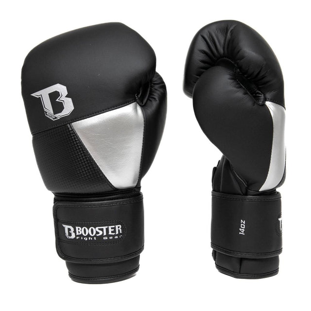 Booster Boxing Gloves BG 'XXX' - Black/Silver