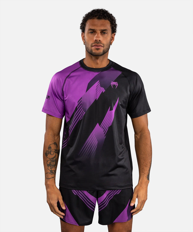 Venum T-Shirt No-Gi 6.0 - Zwart/Paars