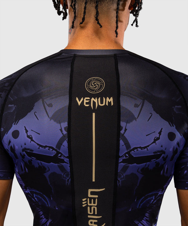 Venum Rashguard x Jujutsu Kaisen Gojo Korte Mouwen - Paars