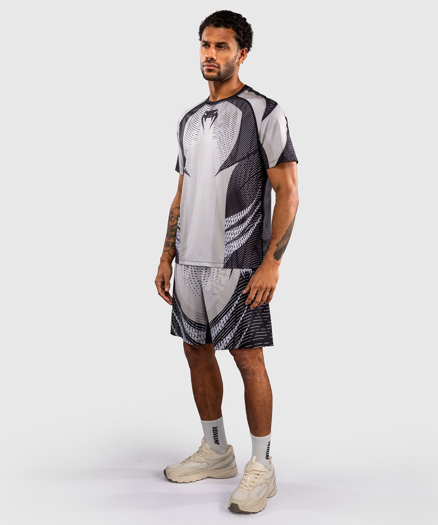 Venum T-Shirt Galactic 3.0 - Offwhite/Zwart