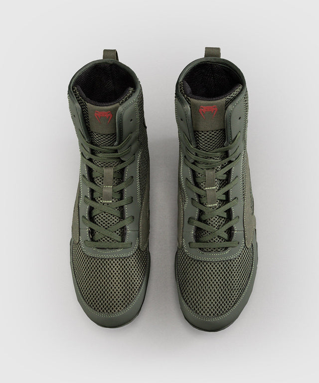 Venum Boksschoenen Contender - Kaki/Rood