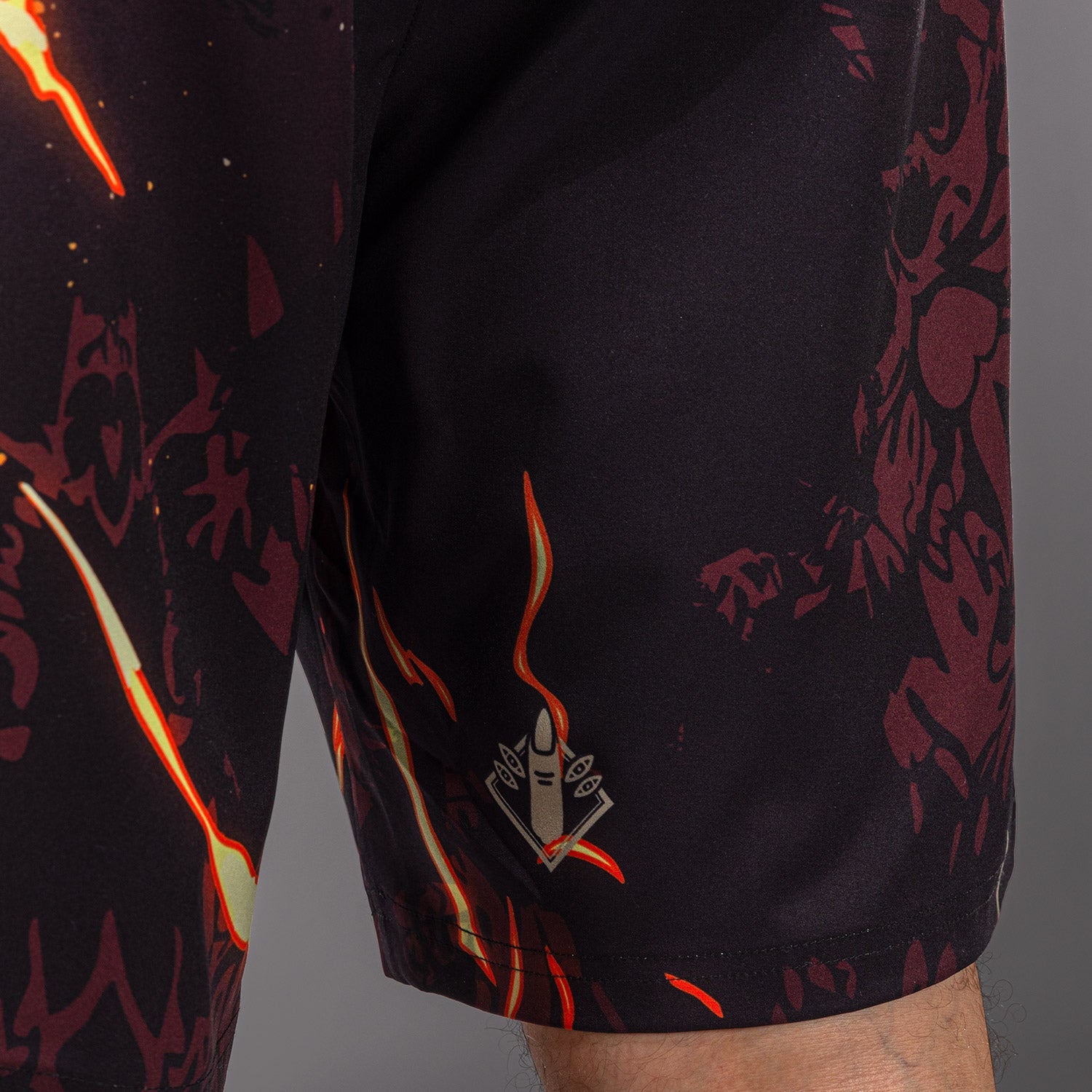 Venum Trainingsshorts Sukuna - Zwart/Lichtbeige