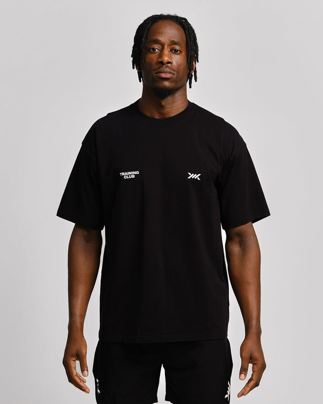 Caged T-Shirt Training Club - Zwart