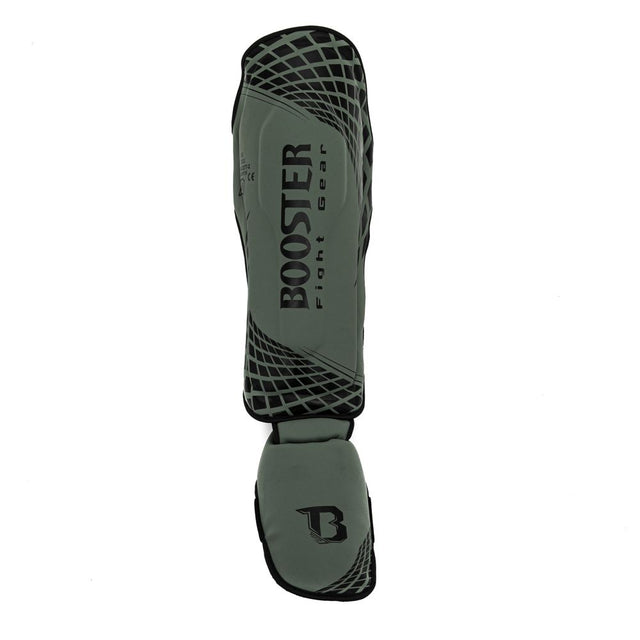 Ochraniacze na piszczele Booster Kickboxing BFG Cube – Khaki/Czarne