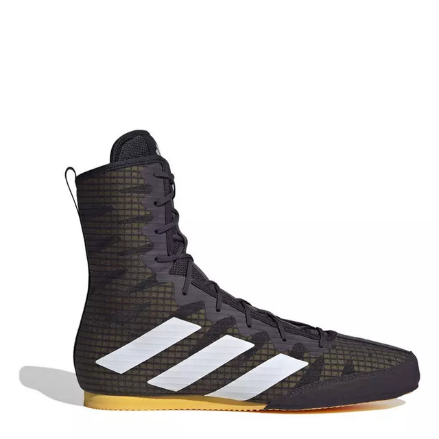 Buty bokserskie Adidas Box Hog 4 – Czarne/Białe