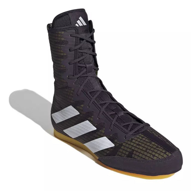Buty bokserskie Adidas Box Hog 4 – Czarne/Białe