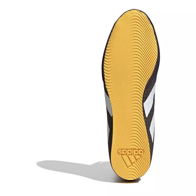 Buty bokserskie Adidas Box Hog 4 – Czarne/Białe