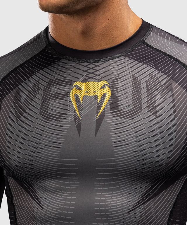 Venum Rashguard Galactic 3.0 Long Sleeves – Black/Gold