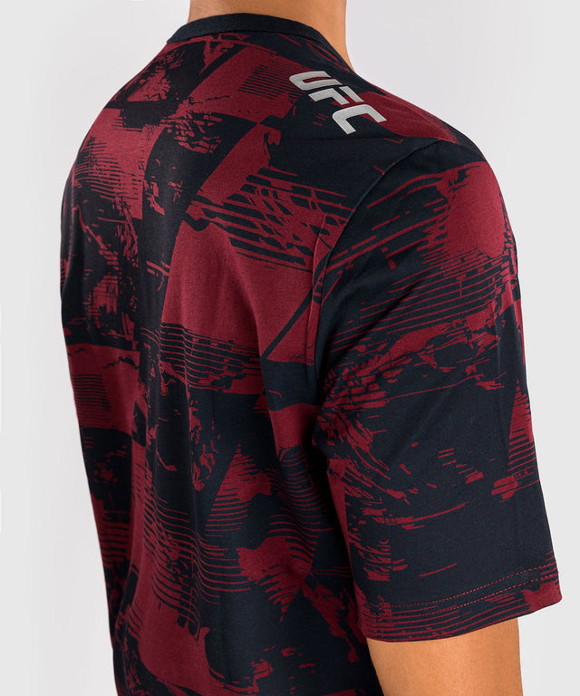 Venum UFC T-Shirt Zenith Women's – Navy Blue/Burgundy/Silver