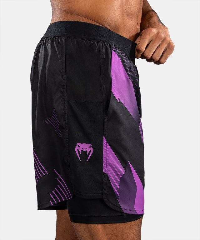 Venum Compressie Shorts No-Gi 6.0 - Zwart/Paars