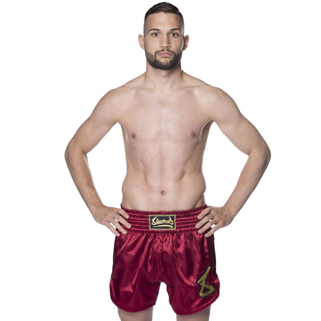 8 WEAPONS Muay Thai Shorts Strike – Bordeaux