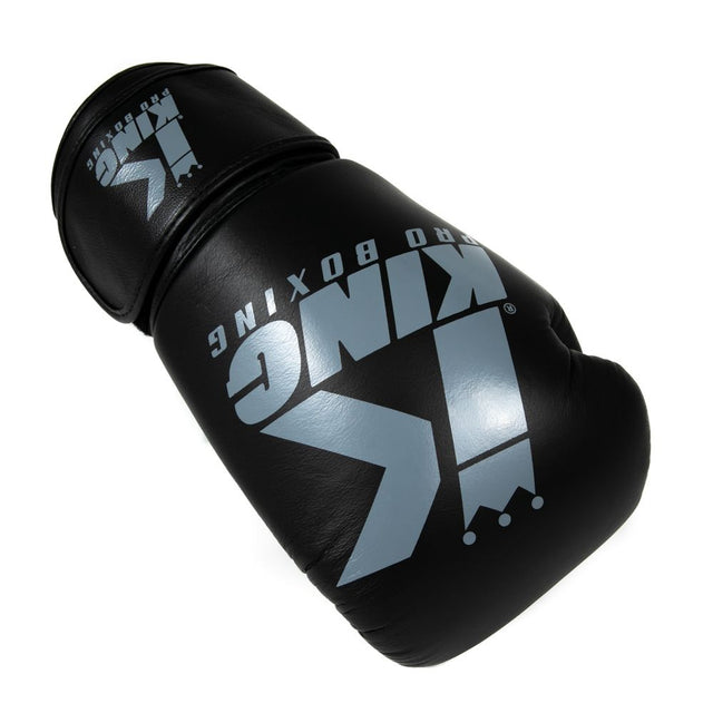 King Pro Boxing Boxing Gloves Platinum - Black/Gray 
