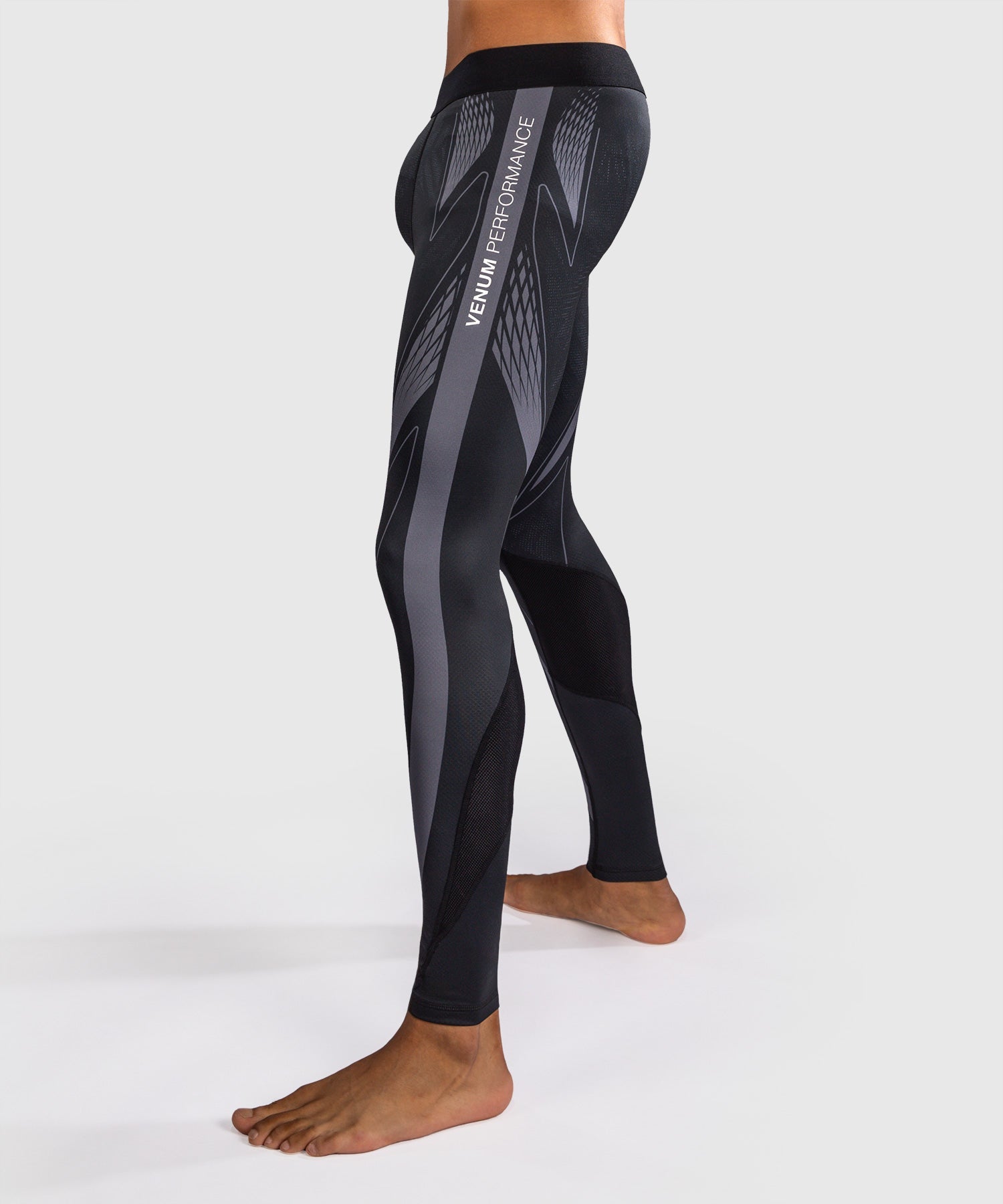 Venum Compressie Shorts Amazonia Reborn - Zwart/Grijs (VENUM-06451-109)