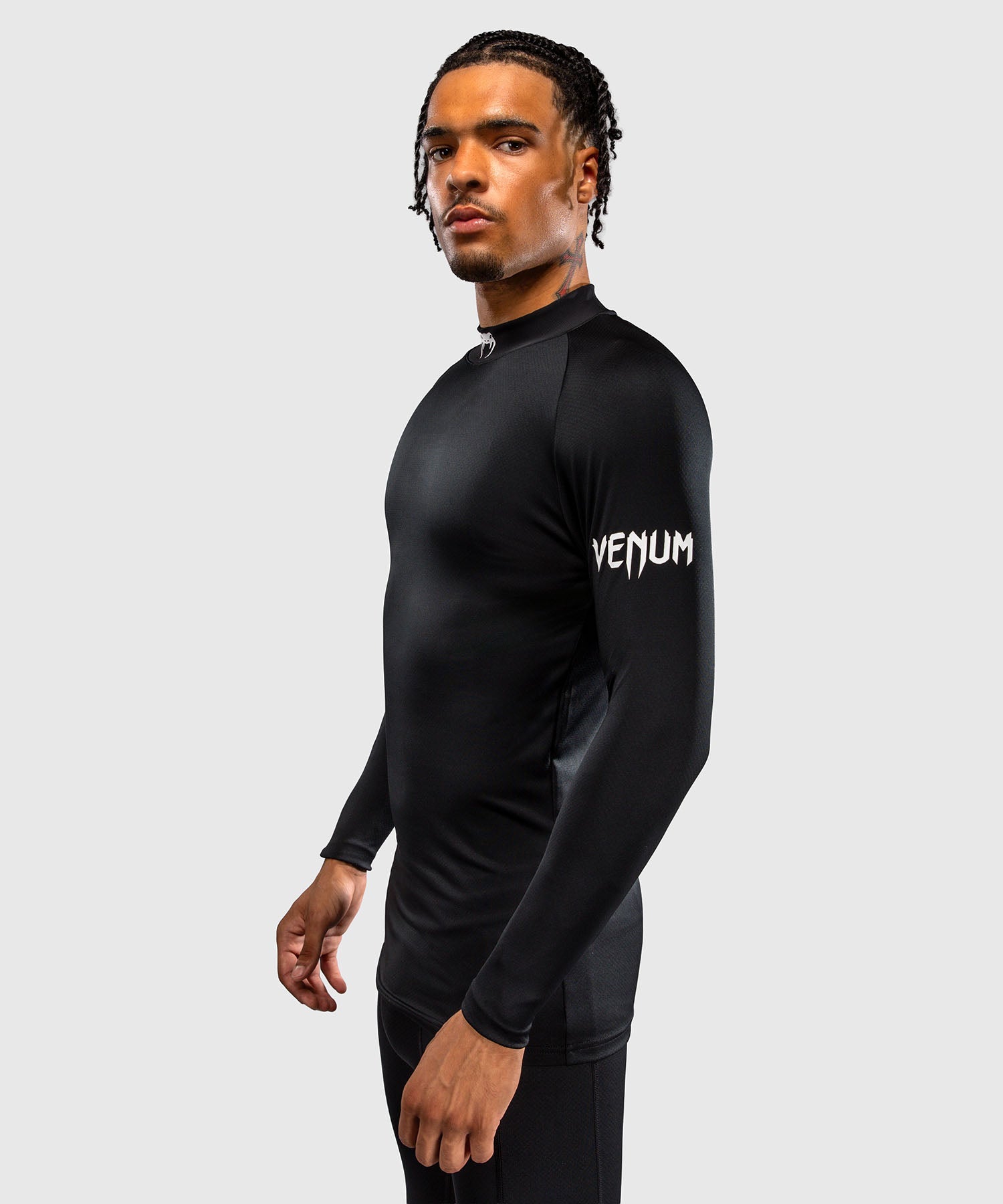 Venum Longsleeve MX Basics Lange Mouwen - Zwart/Wit