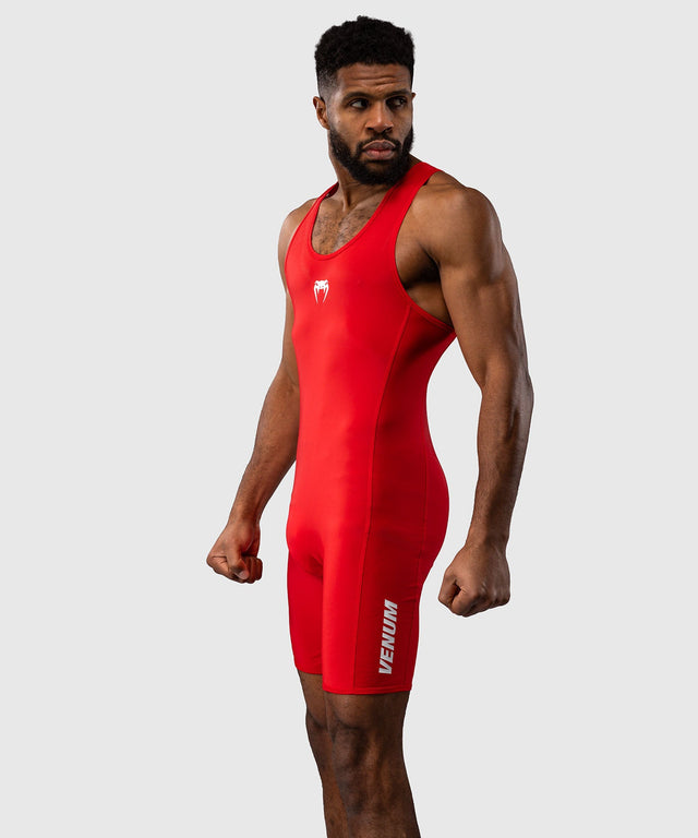 Venum Challenger Wrestling Singlet – Red