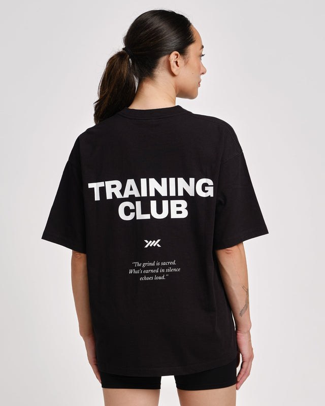 Caged T-Shirt Training Club - Black