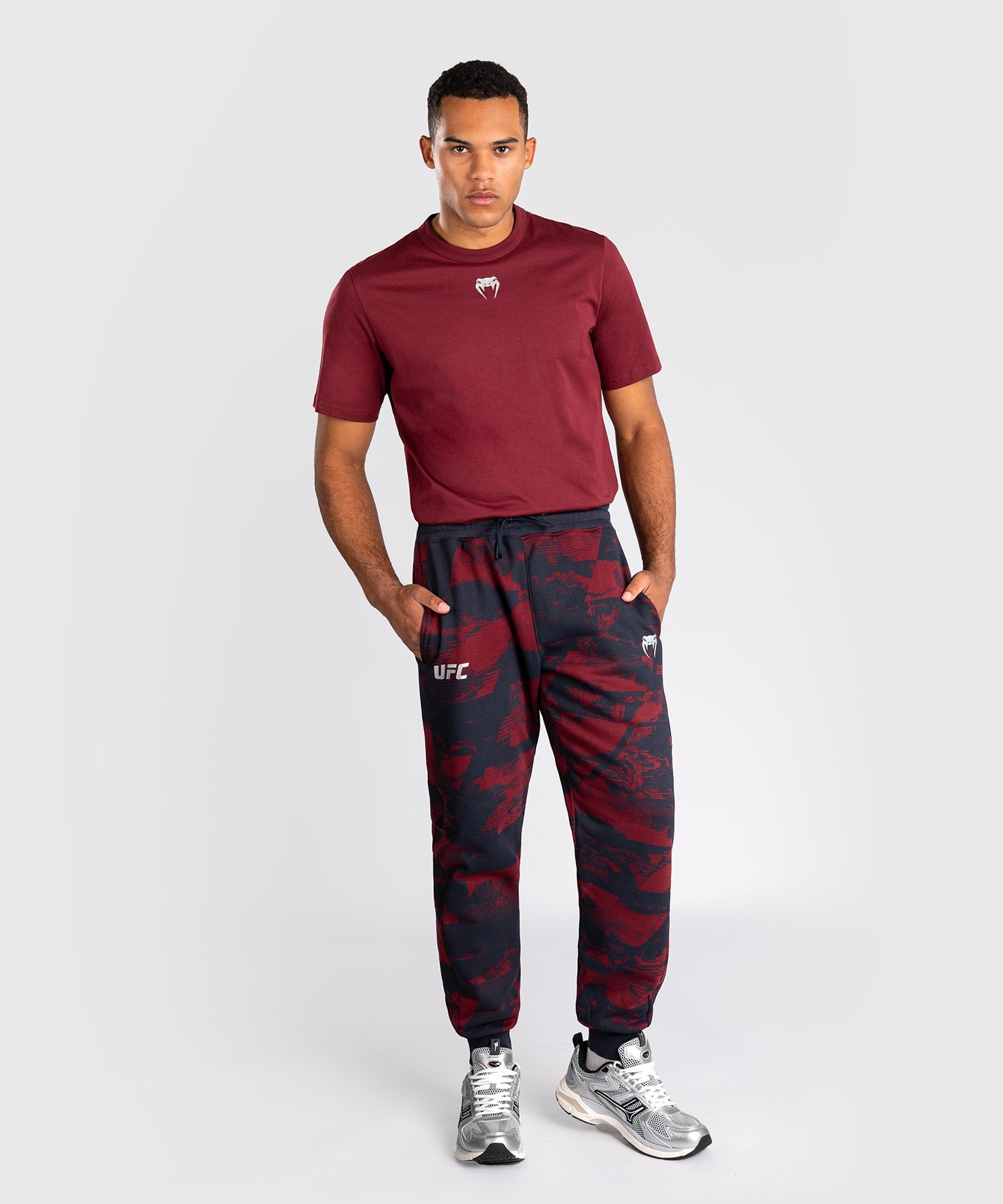 Venum UFC Training pants Zenith – Navy/Burgundy/Silver