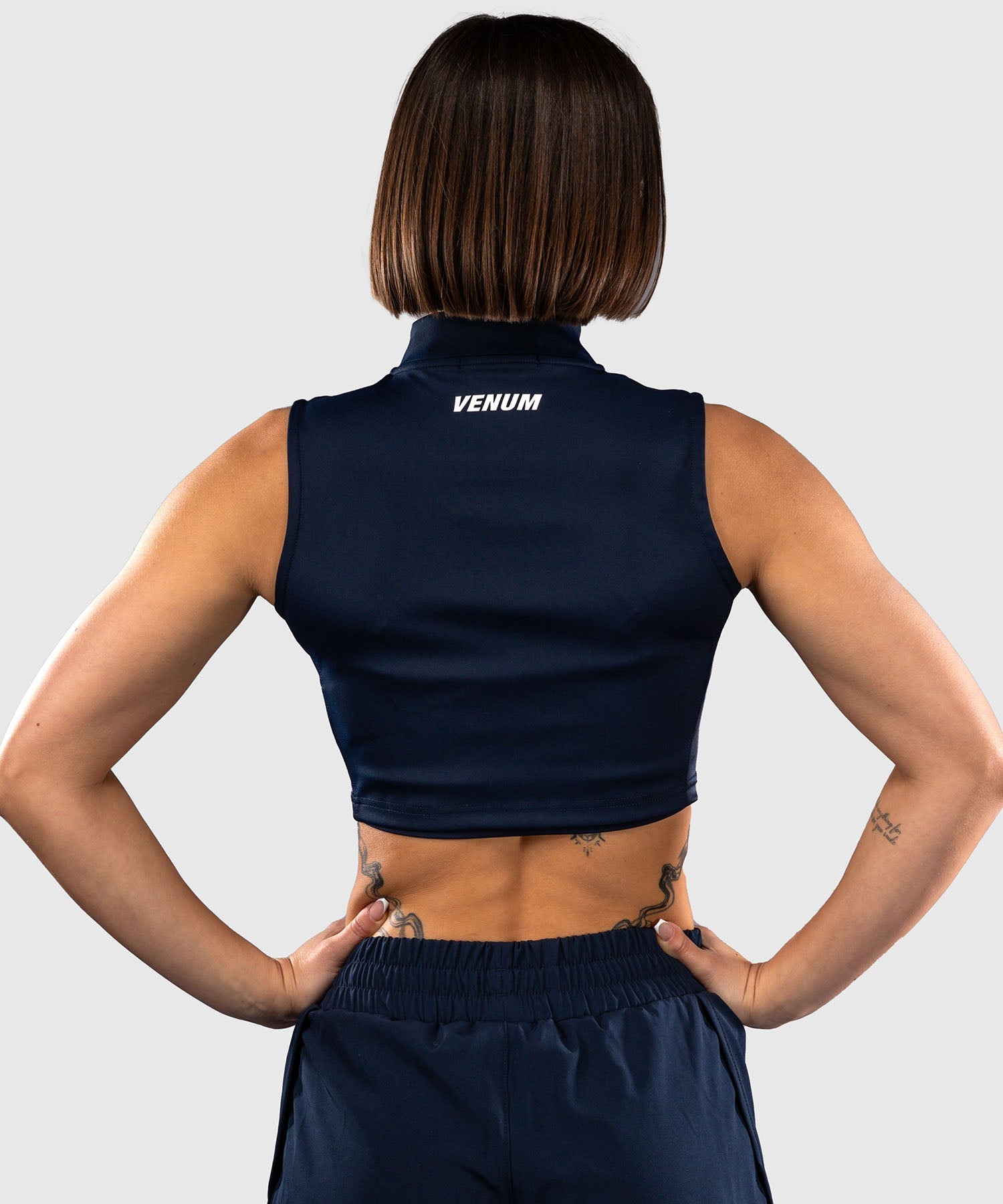 Venum Crop Top Sculpt Shape Women's – Navy Blue