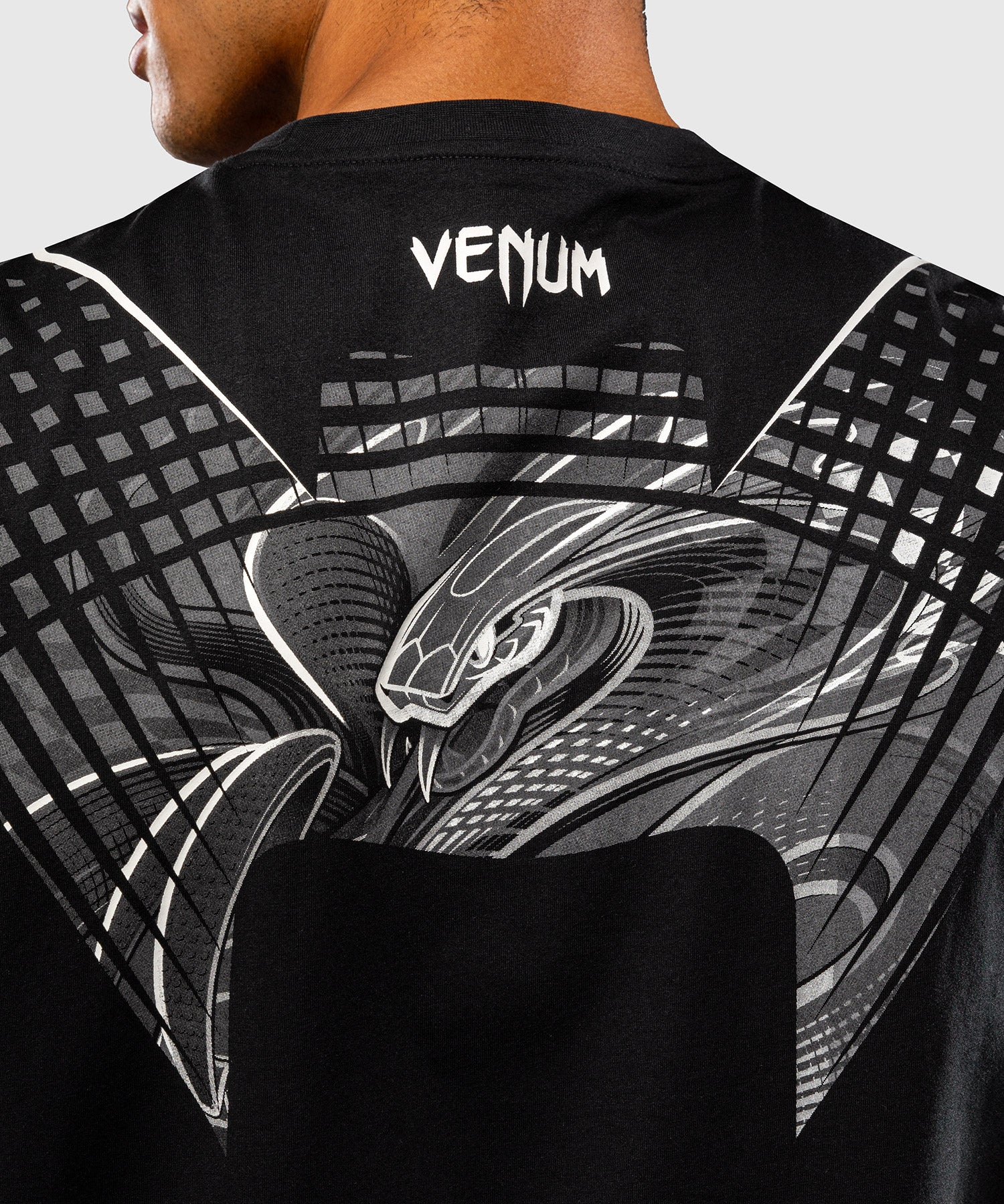 Venum T-Shirt Crimson Viper 2.0 - Zwart/Grijs