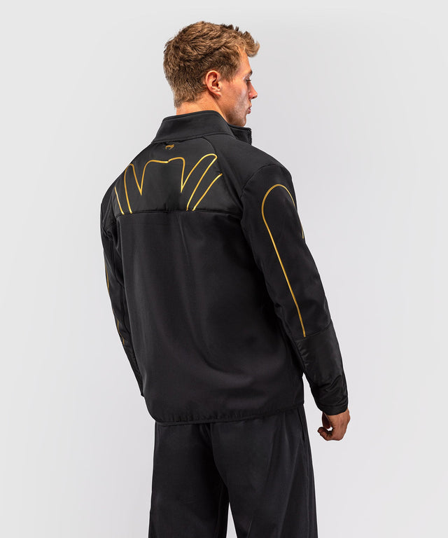 Casaco softshell Venum Paddock – Preto/Ouro