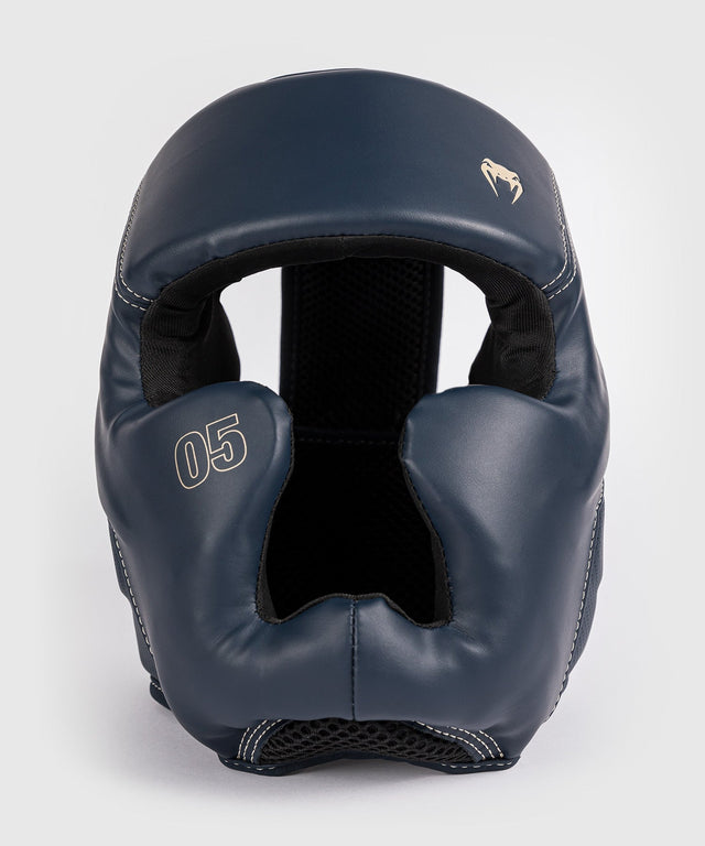 Casco de boxeo Venum Impact Evo – Azul oscuro