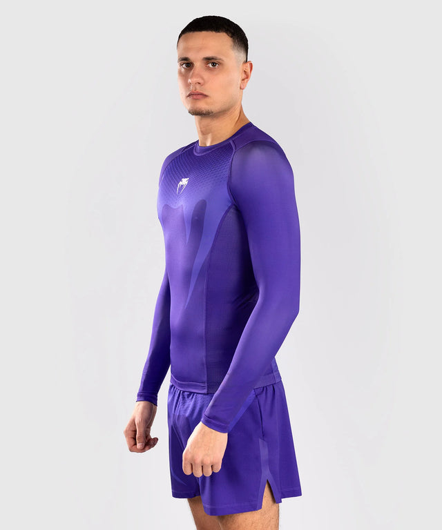 Venum No Gi Rashguard Lange Mouwen - Paars
