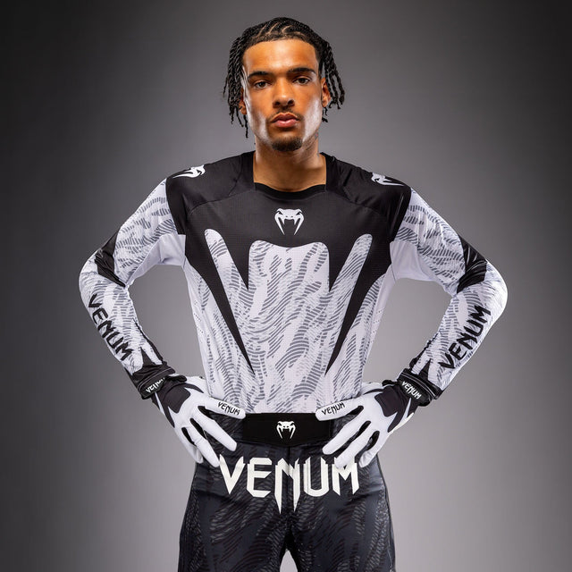 Venum MX Elite Long Sleeve - White