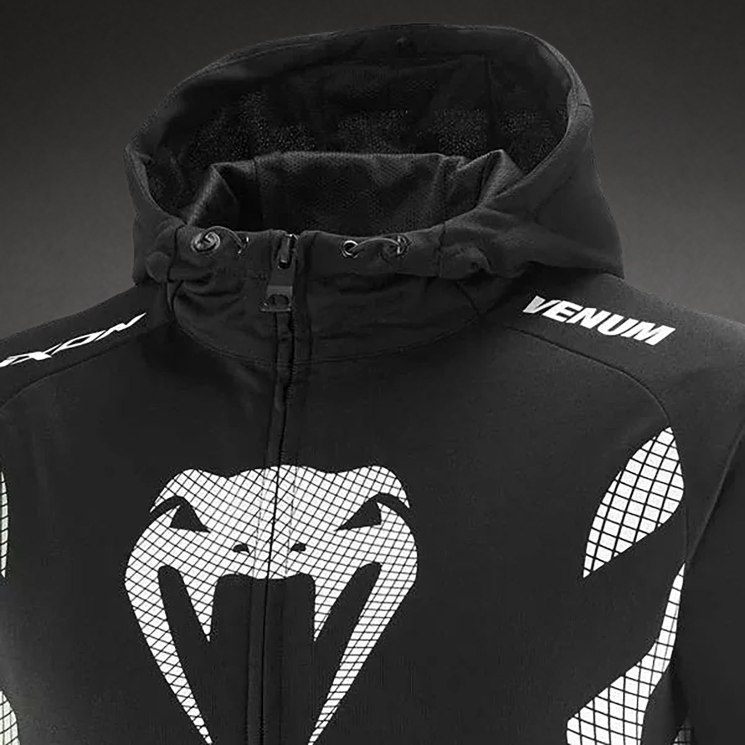 Venum x Ixon Touch-R Motorcycle Jacket – Black/White