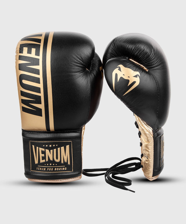 Guantoni da boxe Venum Shield – Nero/Oro