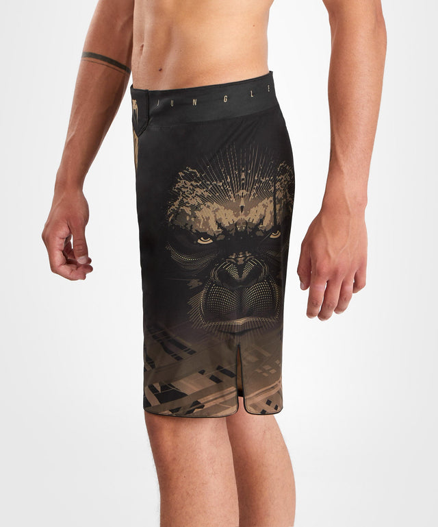 Venum MMA Shorts Gorilla Jungle - Zwart/Zand